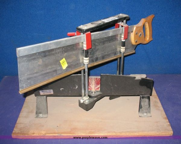 Ye olde miter box is a mighty handy alternative to the miter saw.